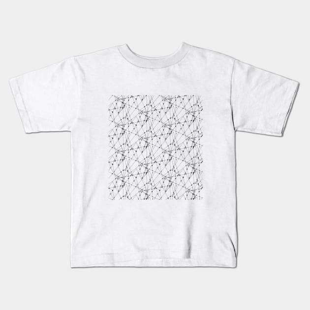 Lines Kids T-Shirt by ilhnklv